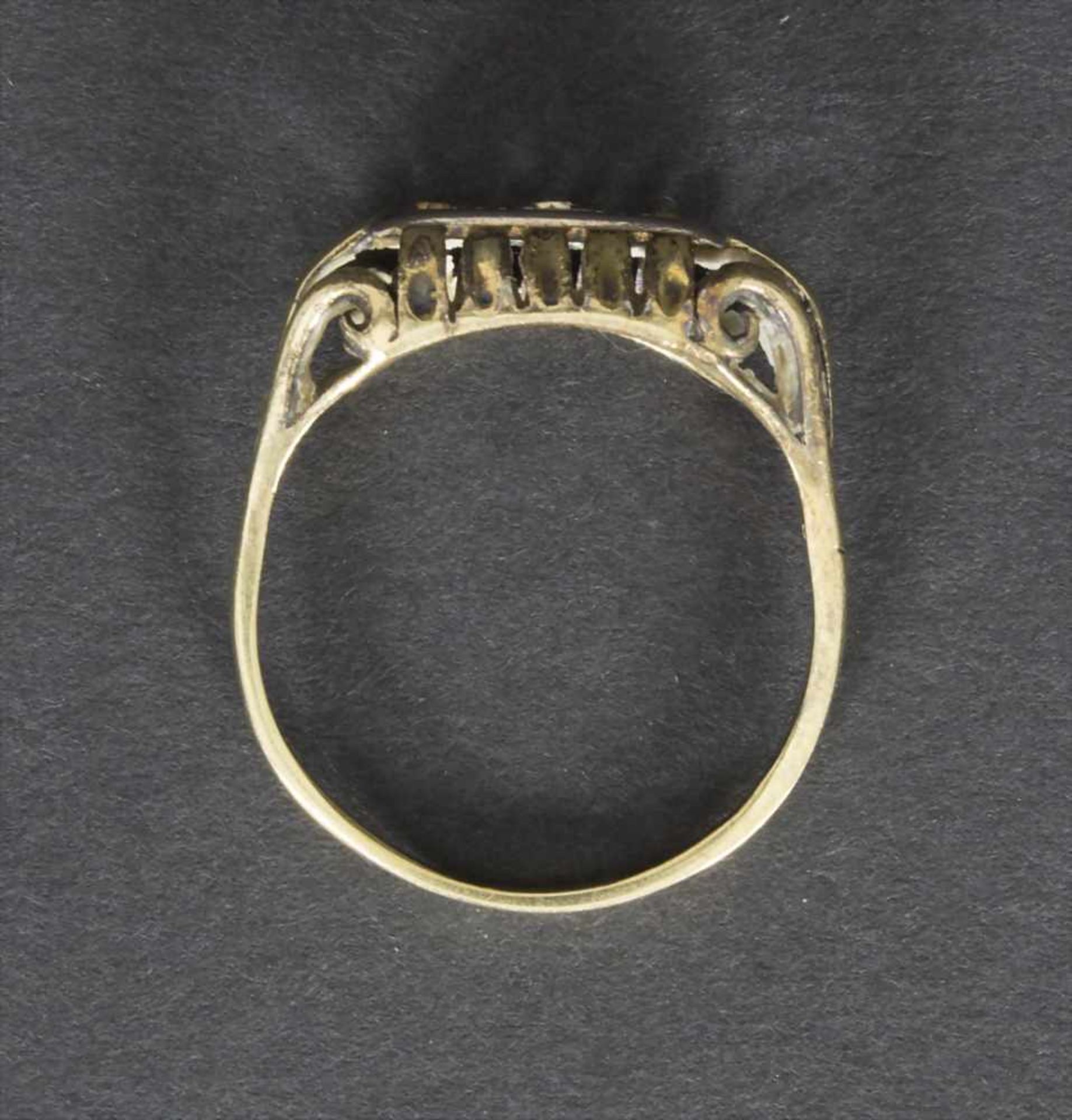 Damenring mit Diamanten / A ladies ring with diamondsMaterial: GG 585/000, Diamanten zus. ca. 0,1 - Image 3 of 3