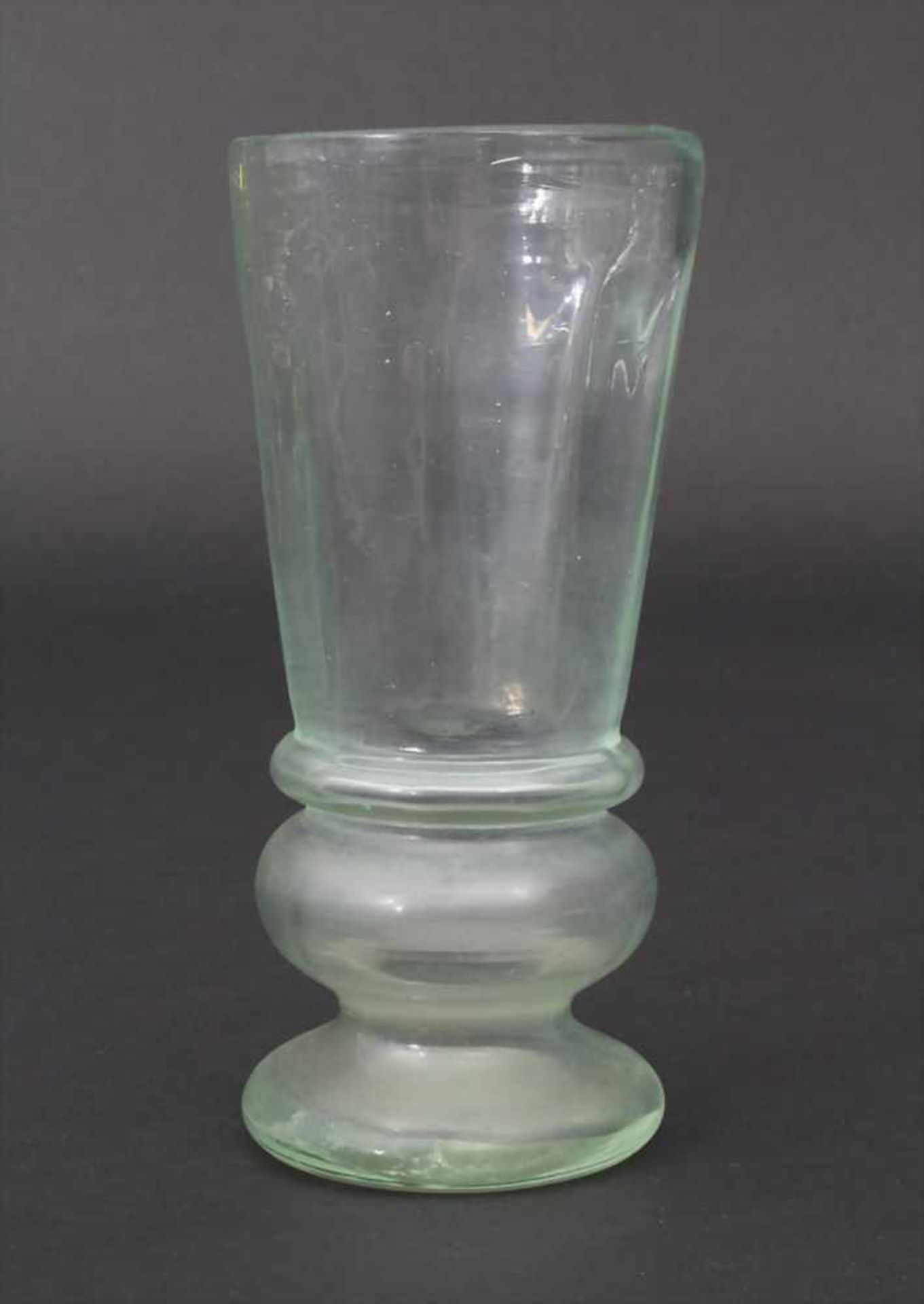 Konvolut 6 Gläser / A set of 6 glasses, 19./20. Jh.Material: 4x farbloses Glas (darunter 3 - Image 6 of 7