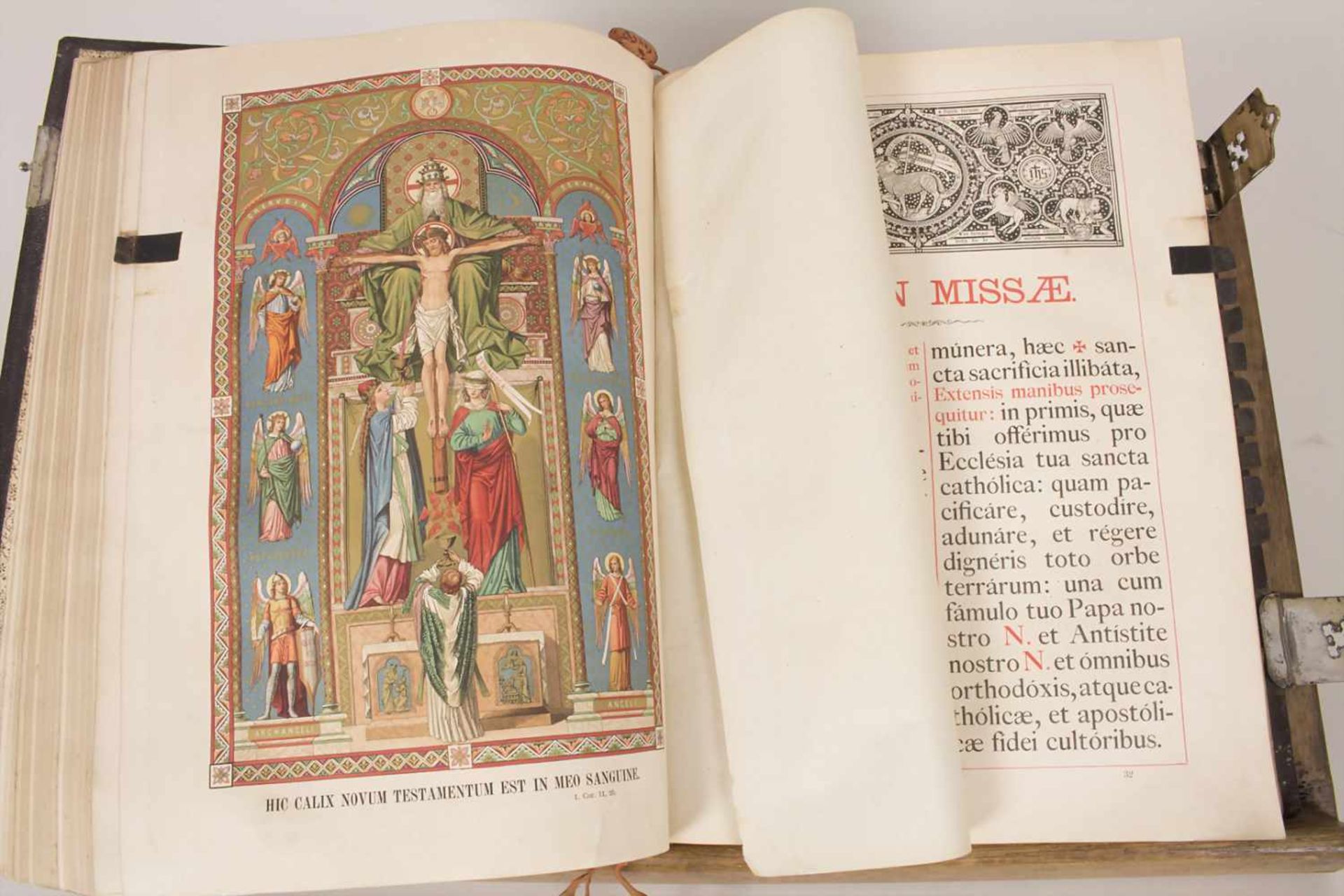 Missale Romanum, Vatikanstadt, 1884Titel: Missale Romanum ex decreto sacros. Concili - Image 13 of 15