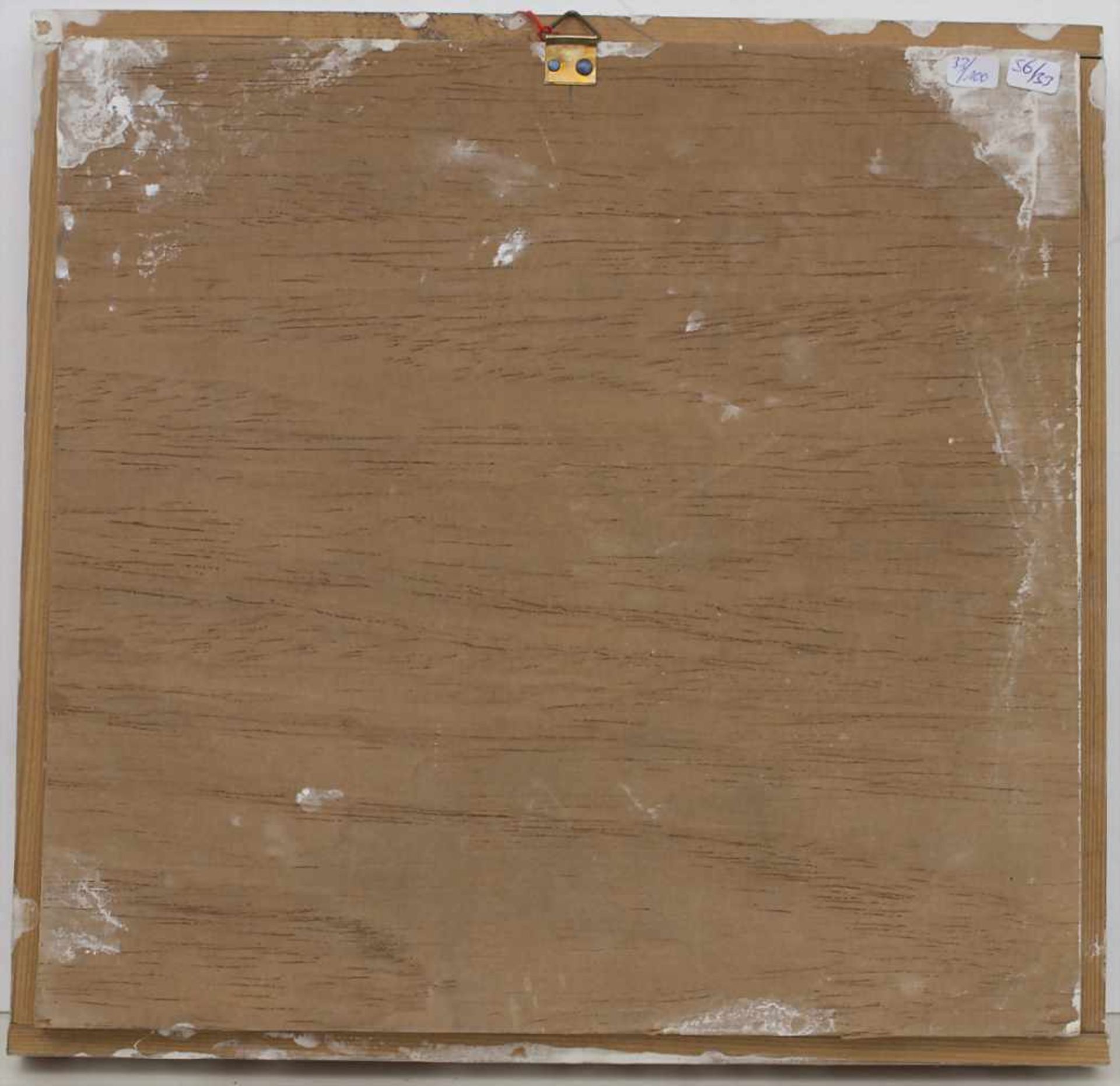 Künstler der 1960er Jahre, 'Gegenwind' / 'Headwind'Technik: Öl auf Platte, auf Holzplatte - Image 3 of 3