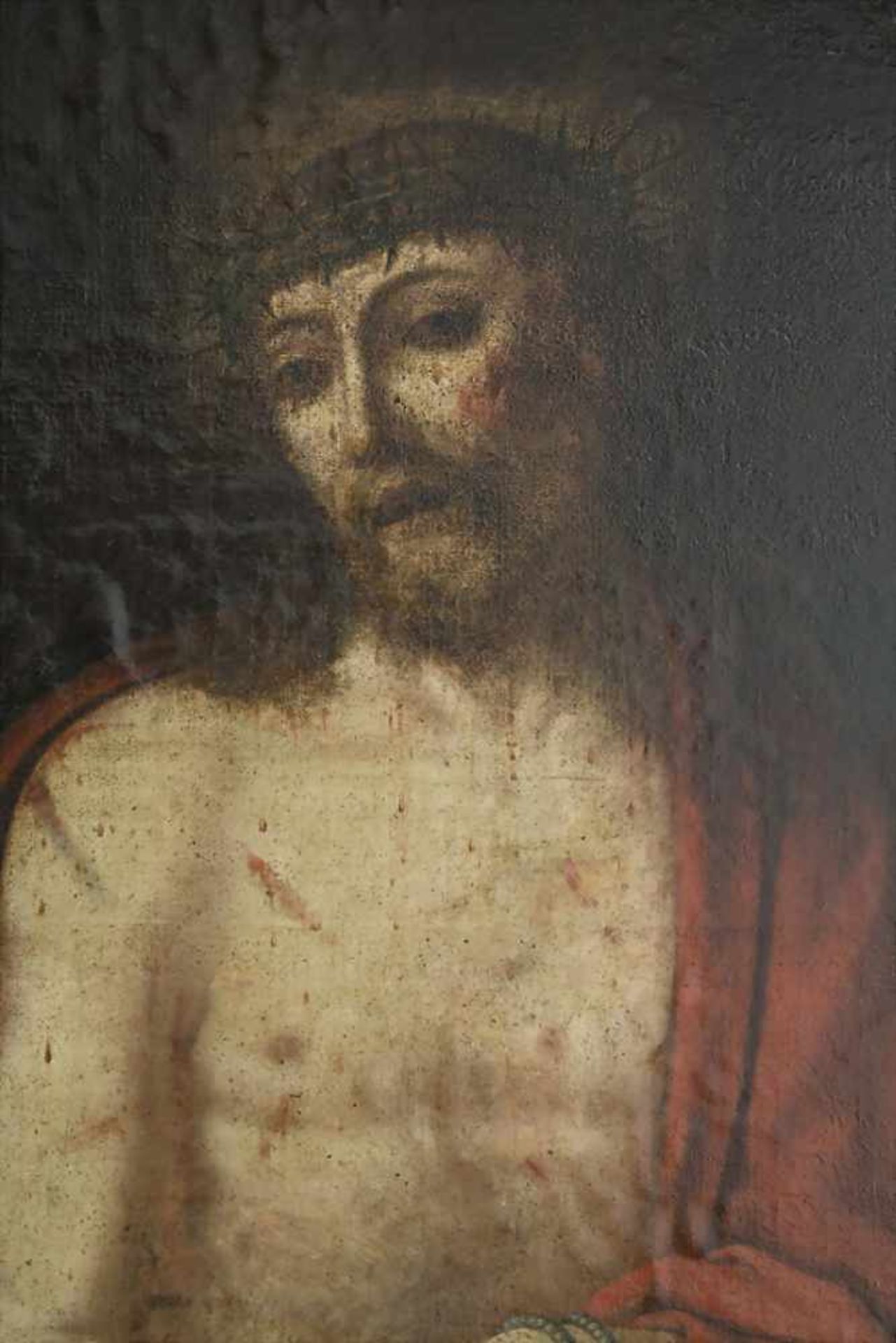 Künstler des 18. Jh. 'Christus als Schmerzensmann' / 'Christ as pain man'Technik: Öl auf Leinwand ( - Bild 3 aus 5