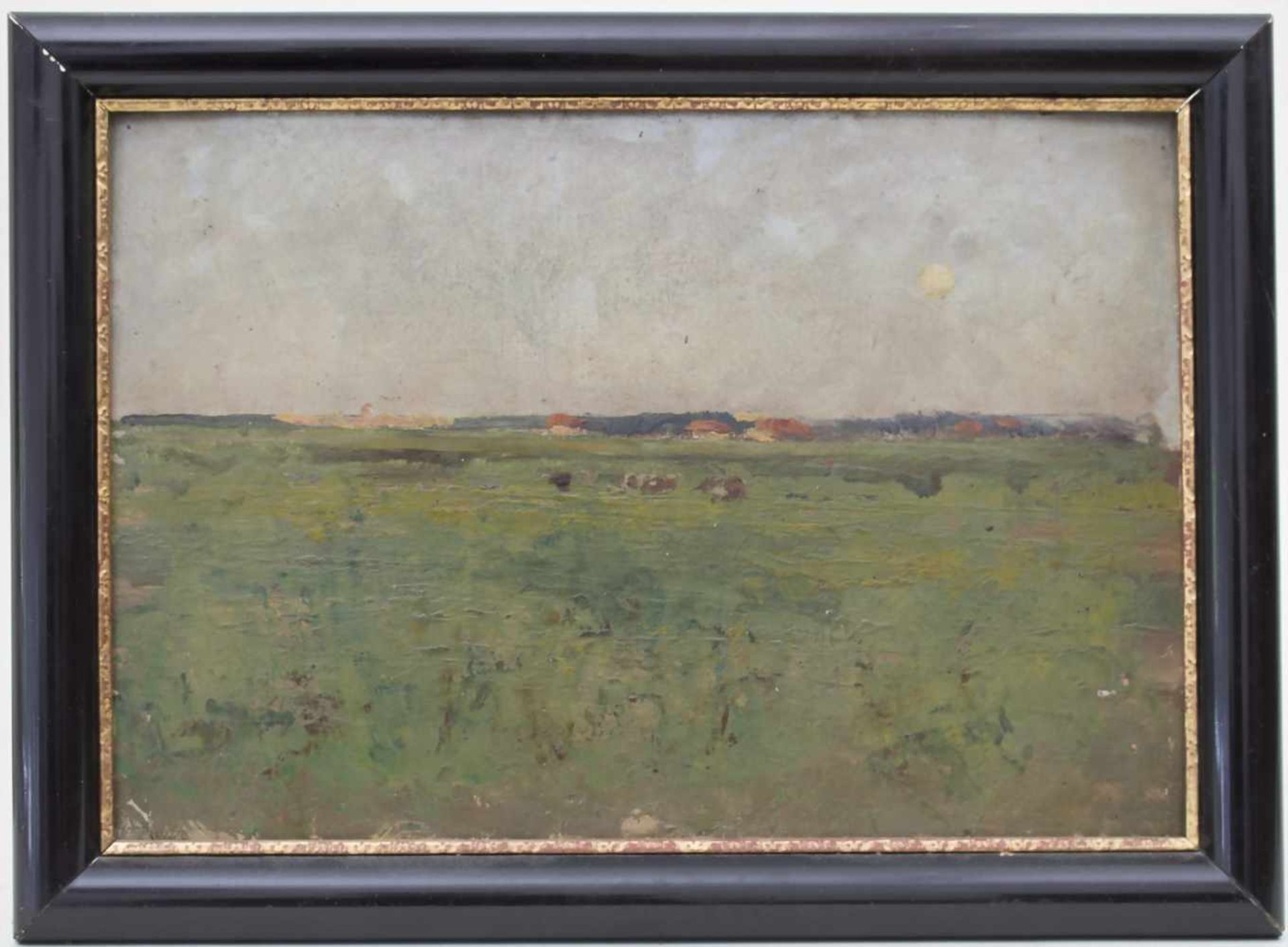 Hermann Eichfeld (1845-1917), 'Norddeutsche Landschaft' / 'A North German landscape'Technik: Öl - Bild 2 aus 4