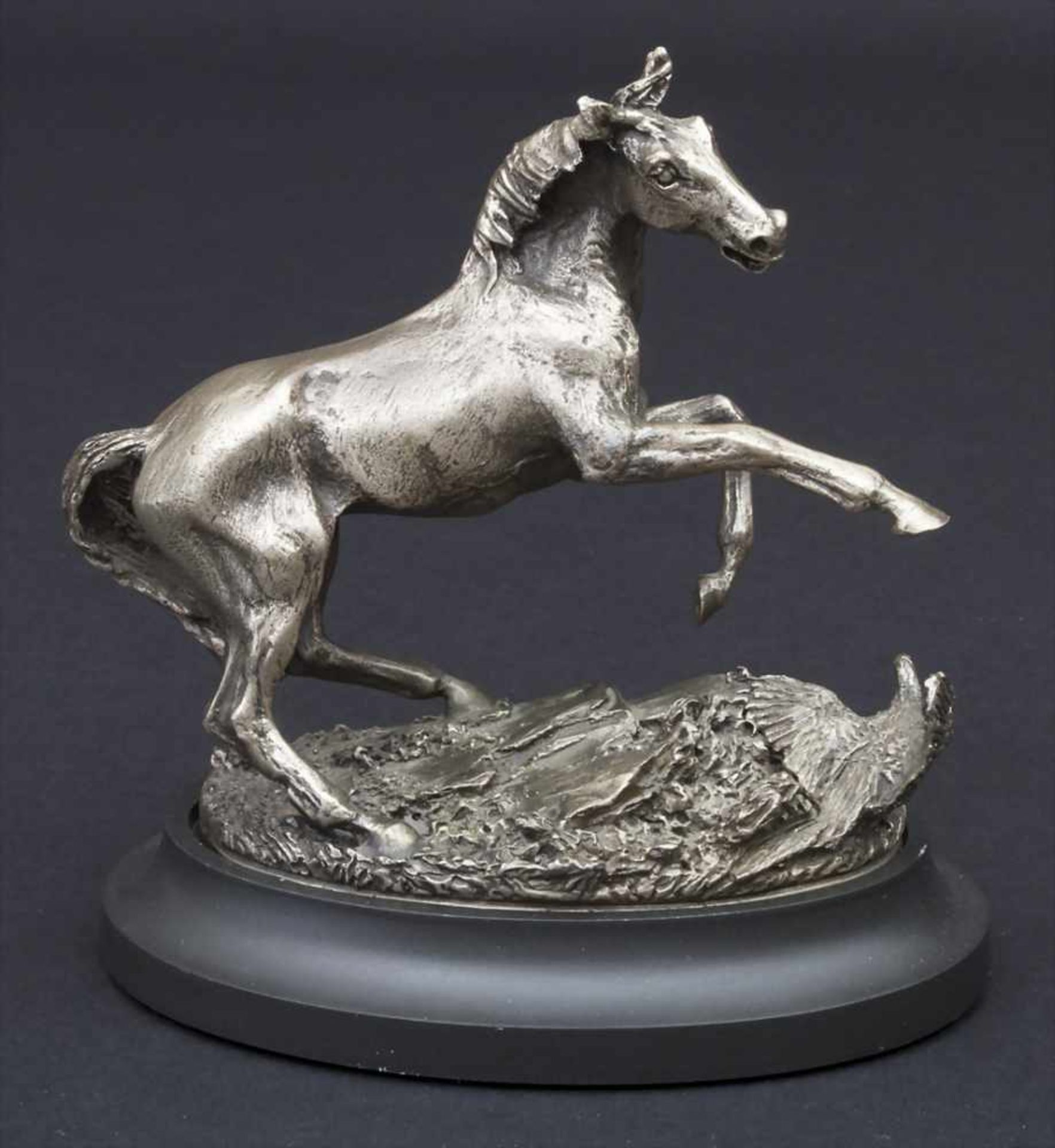 Geoffrey Snell (19./20. Jh.), 'Scheuendes Pferd' / 'A shirking horse'Material: Silber 925, lose