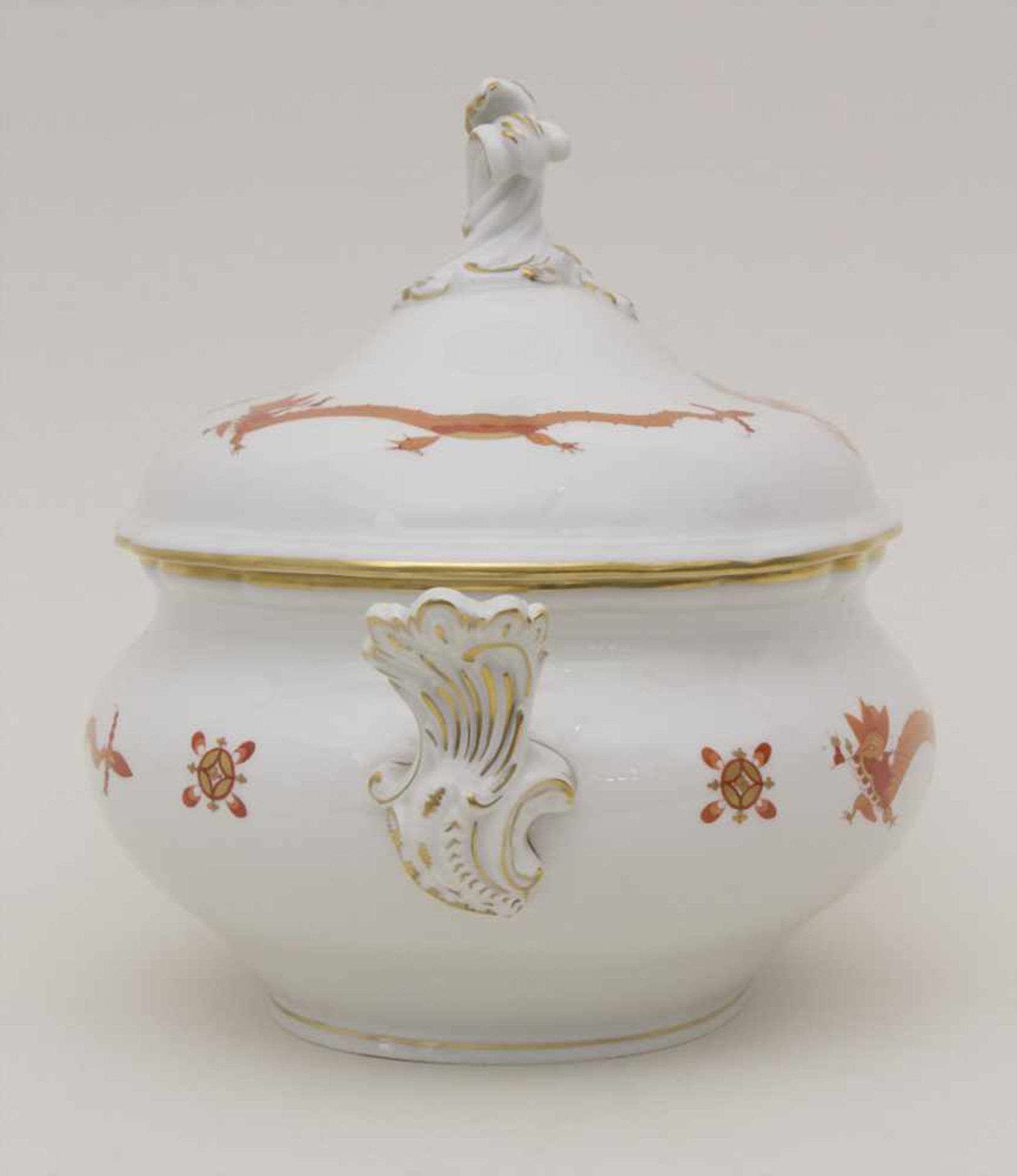 Suppenterrine mit Fleischplatte 'Reicher Drache' / A soup tureen with platter 'Rich Dragon', - Bild 3 aus 14