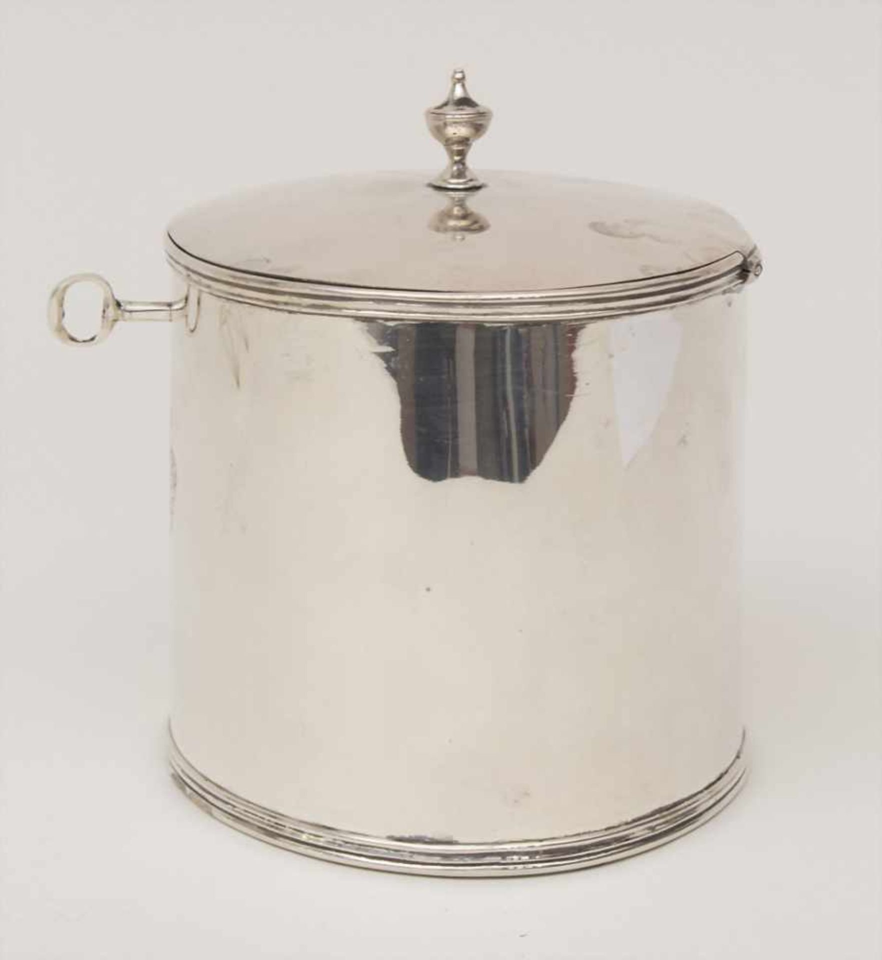 Empire Zuckerdose / An Empire silver sugar box, Johann Christoph Schmidt, Hannover Altstadt, um - Image 2 of 8