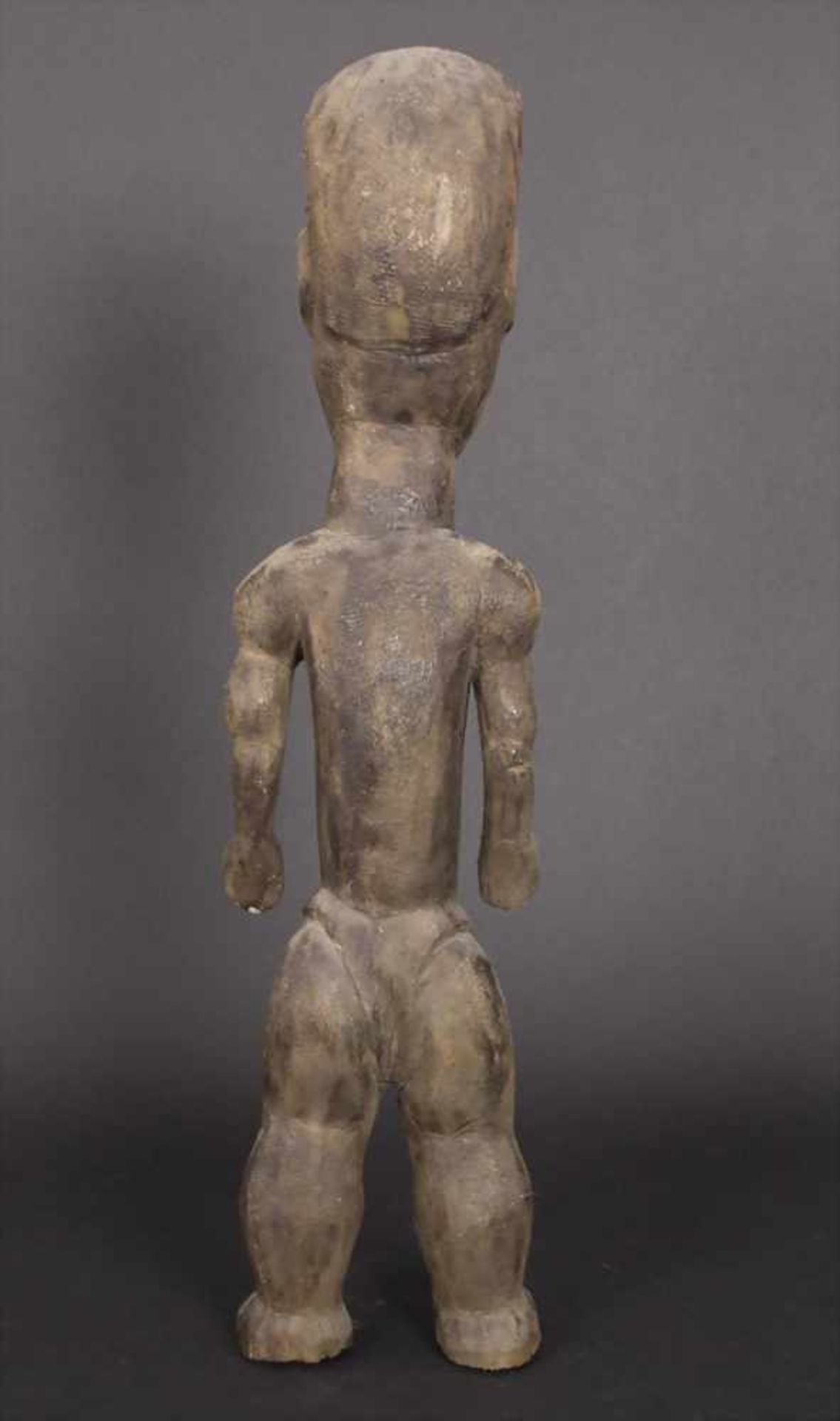 Weibliche Ahnenfigur / A female ancestor figure, Bamana, MaliMaterial: Holz, dunkelbraun - Image 5 of 7