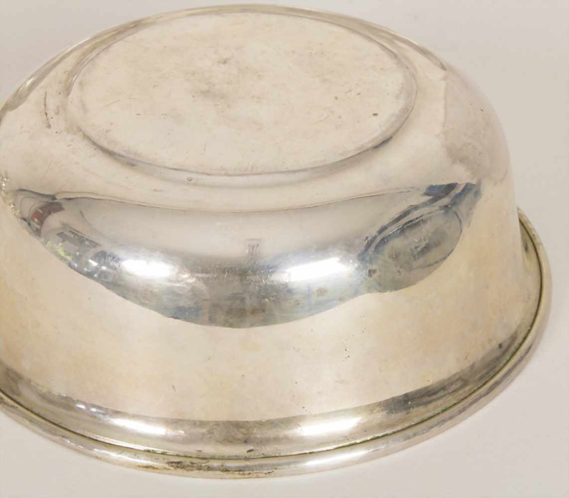 Paar Schüsseln mit Unterteller / A pair of silver bowls with saucersMaterial: Silber 800, - Image 4 of 4