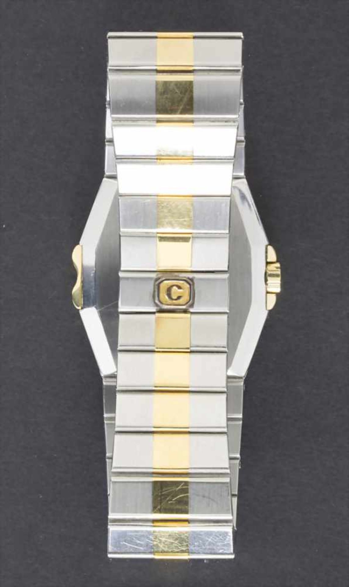 Herrenarmbanduhr / A men's watch, Chopard, GéneveGehäuse: Stahl/Gelbgold mit 24 Diamaten zus. 0,72 - Image 3 of 4