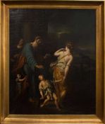 Unbekannt(Kopist d. 19/ 20. Jh.)„Die Verstoßung der Hagar“ (nach Adriaen van der Werff 1659 - 1722)