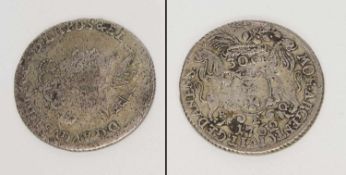 30 GroschenDanzig 1762, August III., Silber, G. 9,61g