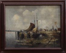Wilhelm Hendrik van Norden (?)(Amsterdam 1883 - 1978 Laren, niederländischer Landschaftsmaler,
