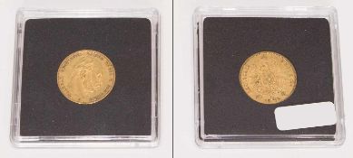 10 MarkPreussen 1872, Wilhelm I., Gold, ss