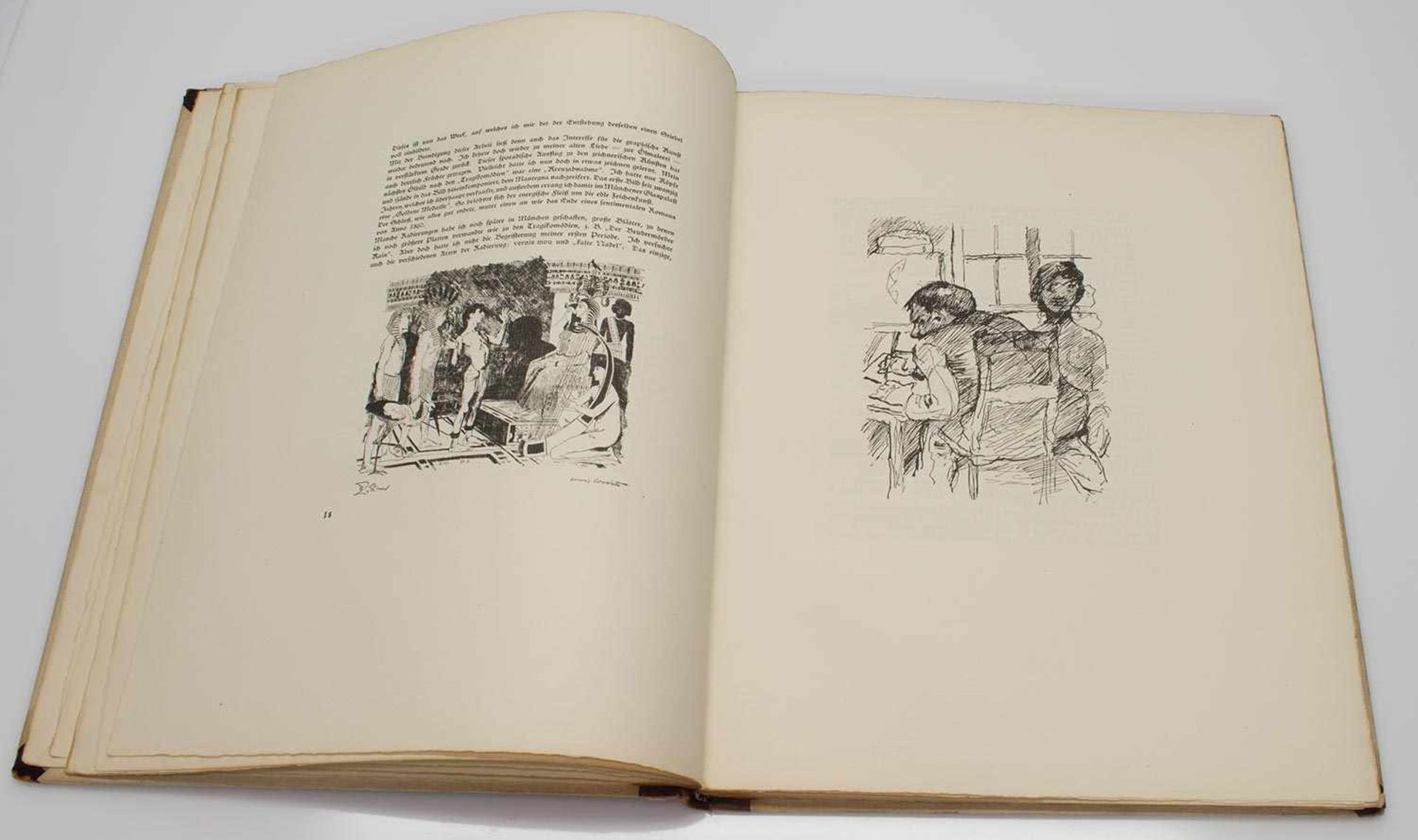 Lovis CorinthLovis Corinth - Gesammelte Schriften , Fritz Gurlitt Verlag/ Berlin 1920, handsignierte - Bild 3 aus 3