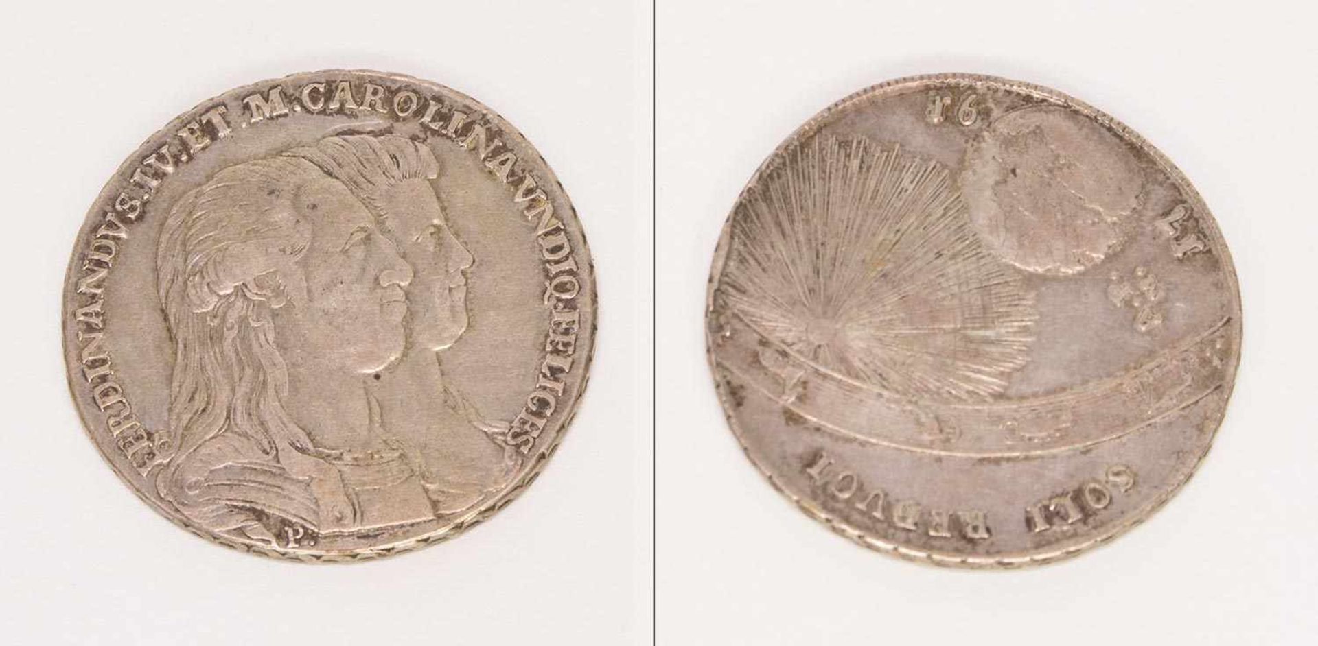 PiasterNeapel 1791, Ferdinand IV. von Bourbon, Silber, G. 27,27g