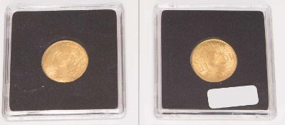 10 FrankenSchweiz 1922, Vreneli, Gold, ss-vzgl.