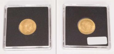 10 KronenSchweden 1901, Oskar II., Gold, ss-vzgl.