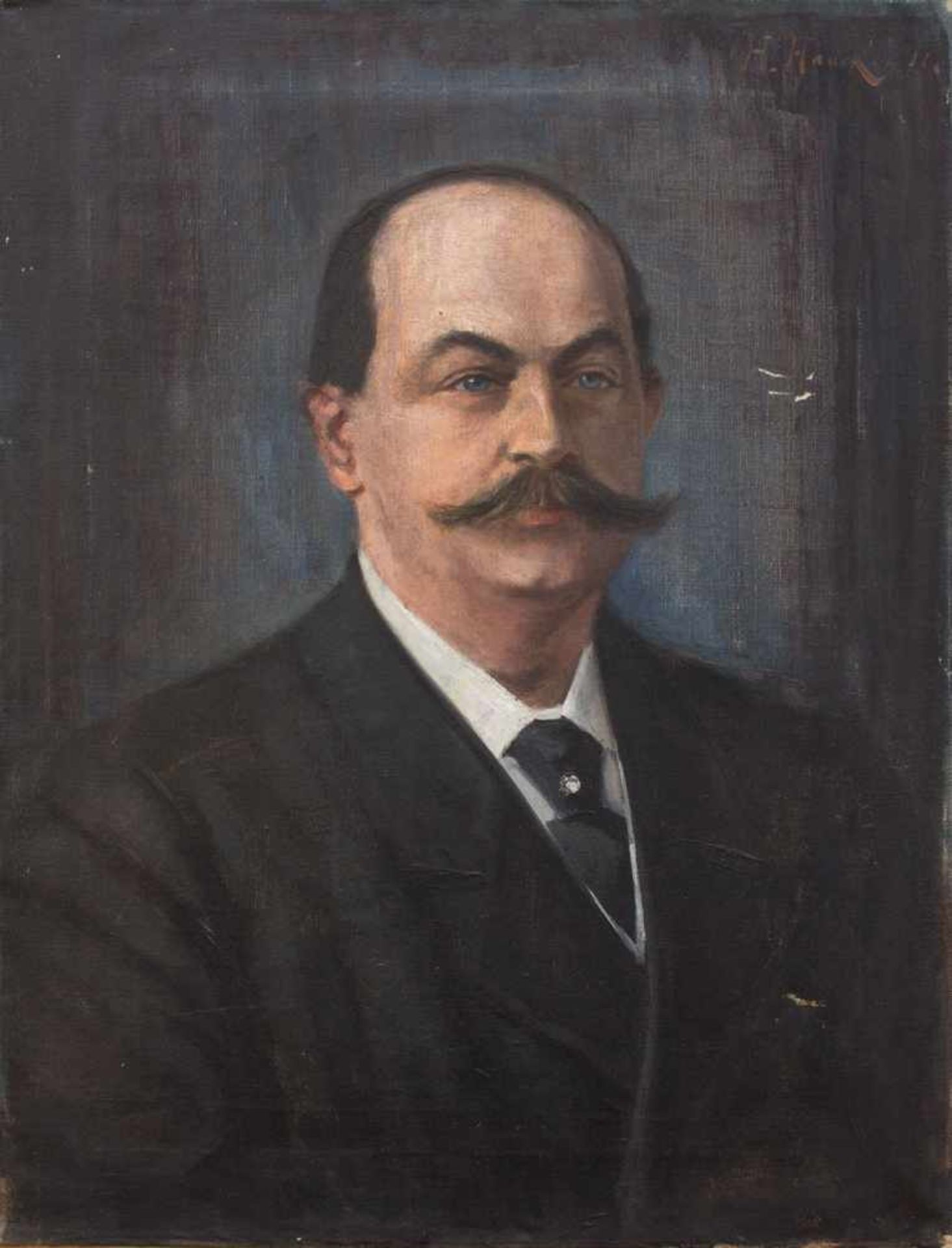 Hermann Haack(1868 - 1919, deutscher Stillleben-, Landschafts- u. Portraitmaler, Std. b. M.Thedy