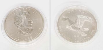 5 DollarCanada 2014, Seeadler, Silber, PP