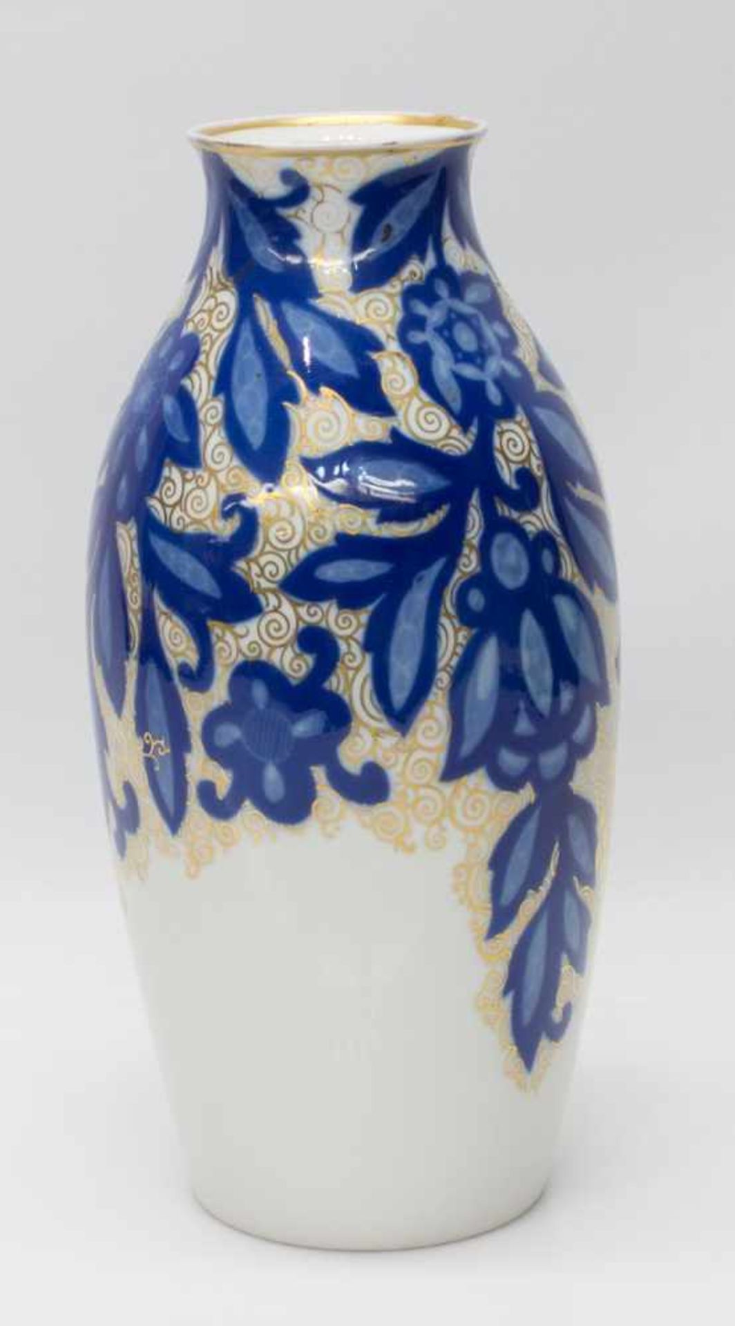 Vaseum 1910, Porzellanfabrik Philipp Rosenthal & Co. AG, , Weißporzellan mit Rosari-Dekor (Entwurf - Bild 2 aus 3
