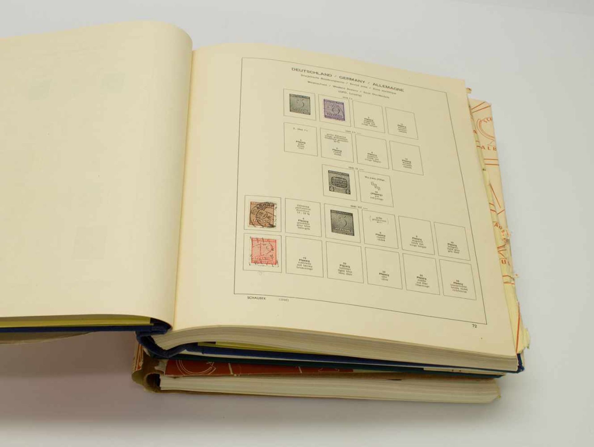 Lot Briefmarken DDR gestempeltDDR gestempelt in 3 Schaubeck - Vordruckalben - Bild 2 aus 2