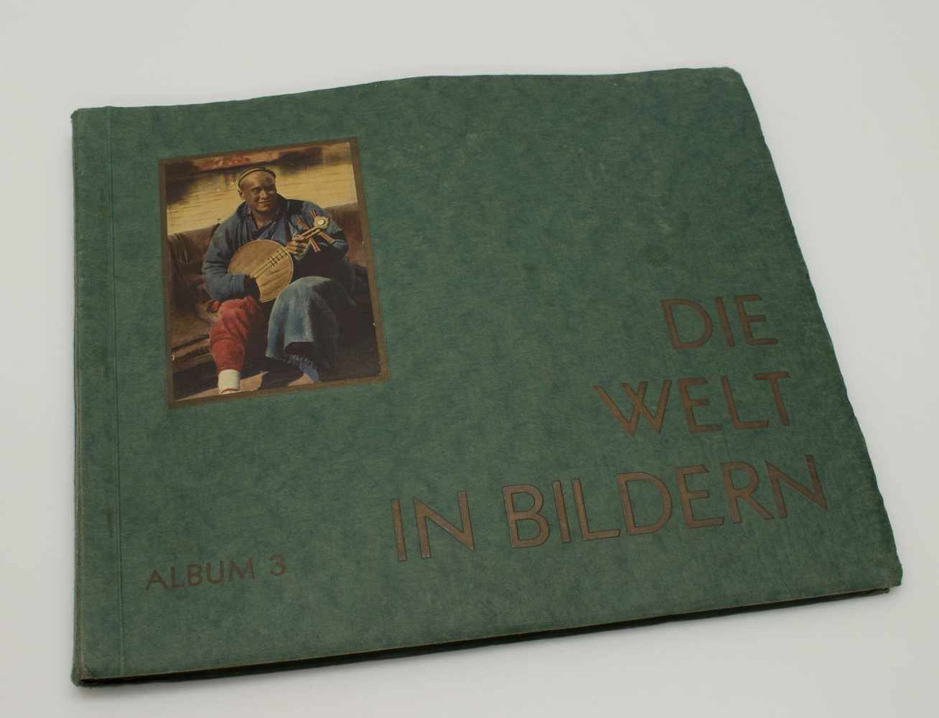 Zigarettenbilderalbum„Die Welt in Bildern“, Album Nr. 3, Jasmati & Constantin Zigaretten, komplett