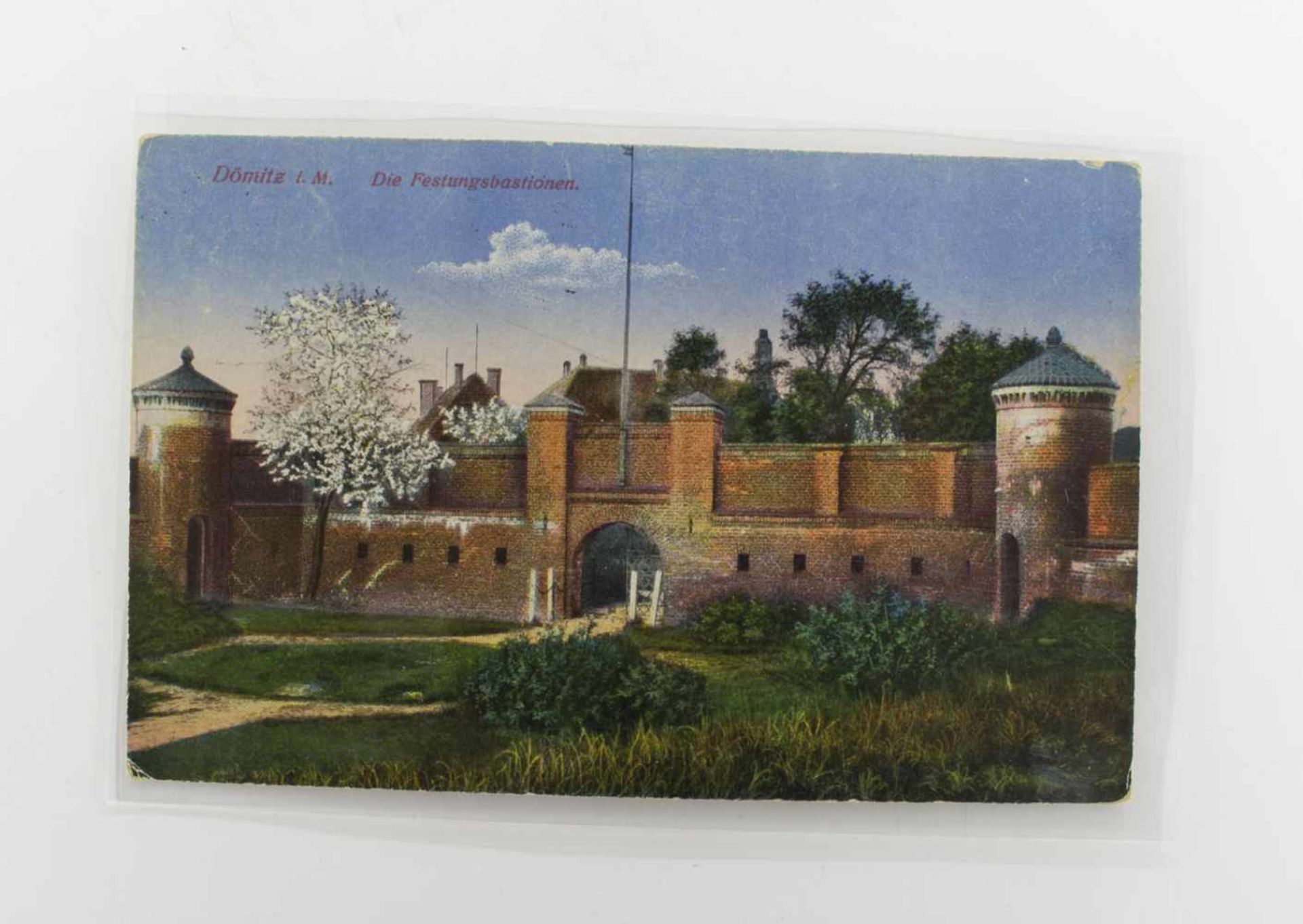AnsichtskarteDömitz/ Mecklenburg, Festungsanlagen 1923