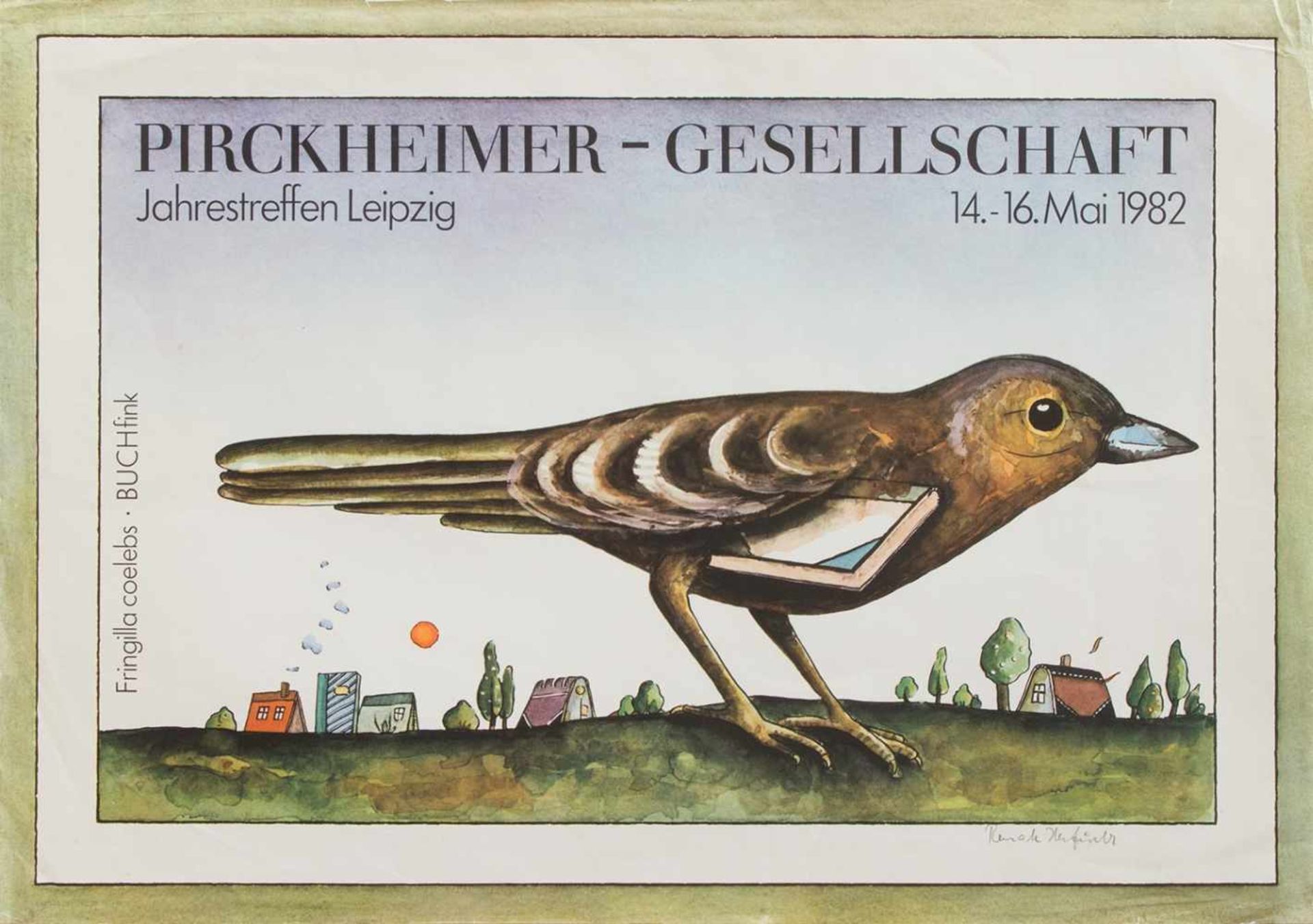 Renate Herfurth(Guben 1943 - 2009 Leipzig, deutsche Grafikerin, Buchgestalterin u. Illustratorin,