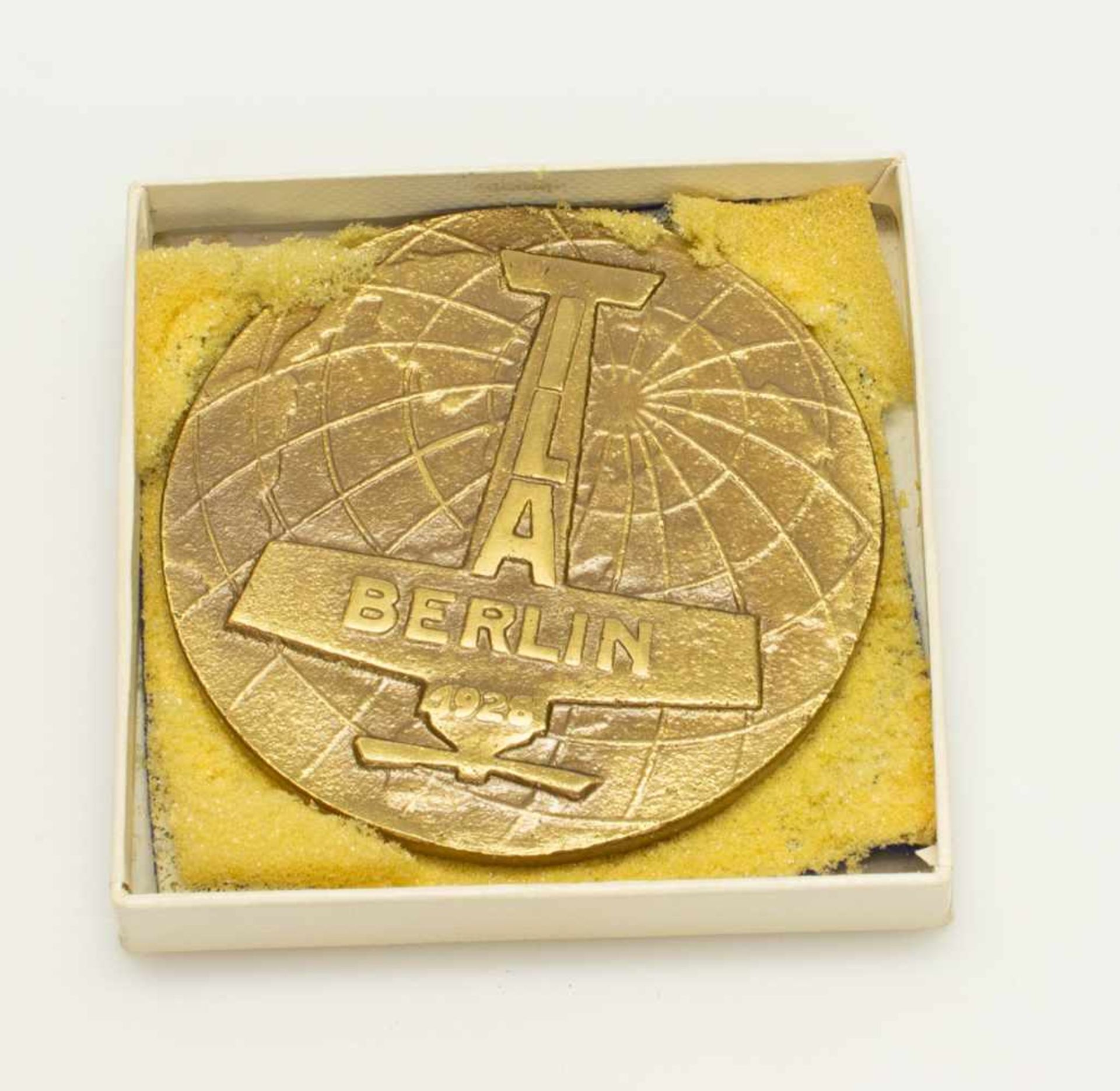 Bronzemedaille„50 Jahre Internationale Luftfahrt Ausstellung 1928 - 1978“, herausgegeben vom Bund