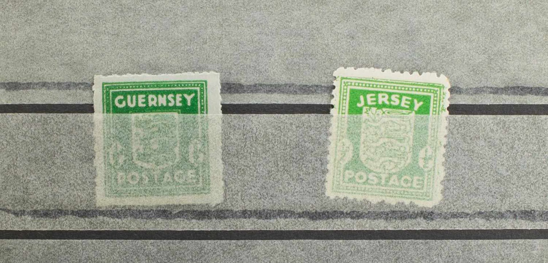 SteckkarteGuernsey u. Jersey, 2 Stück