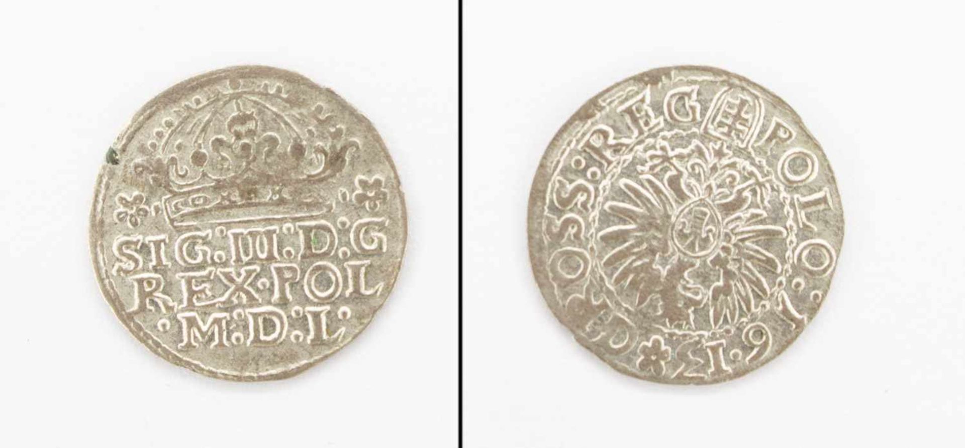 GroschenPolen 1613, Sigismund III., vzgl.