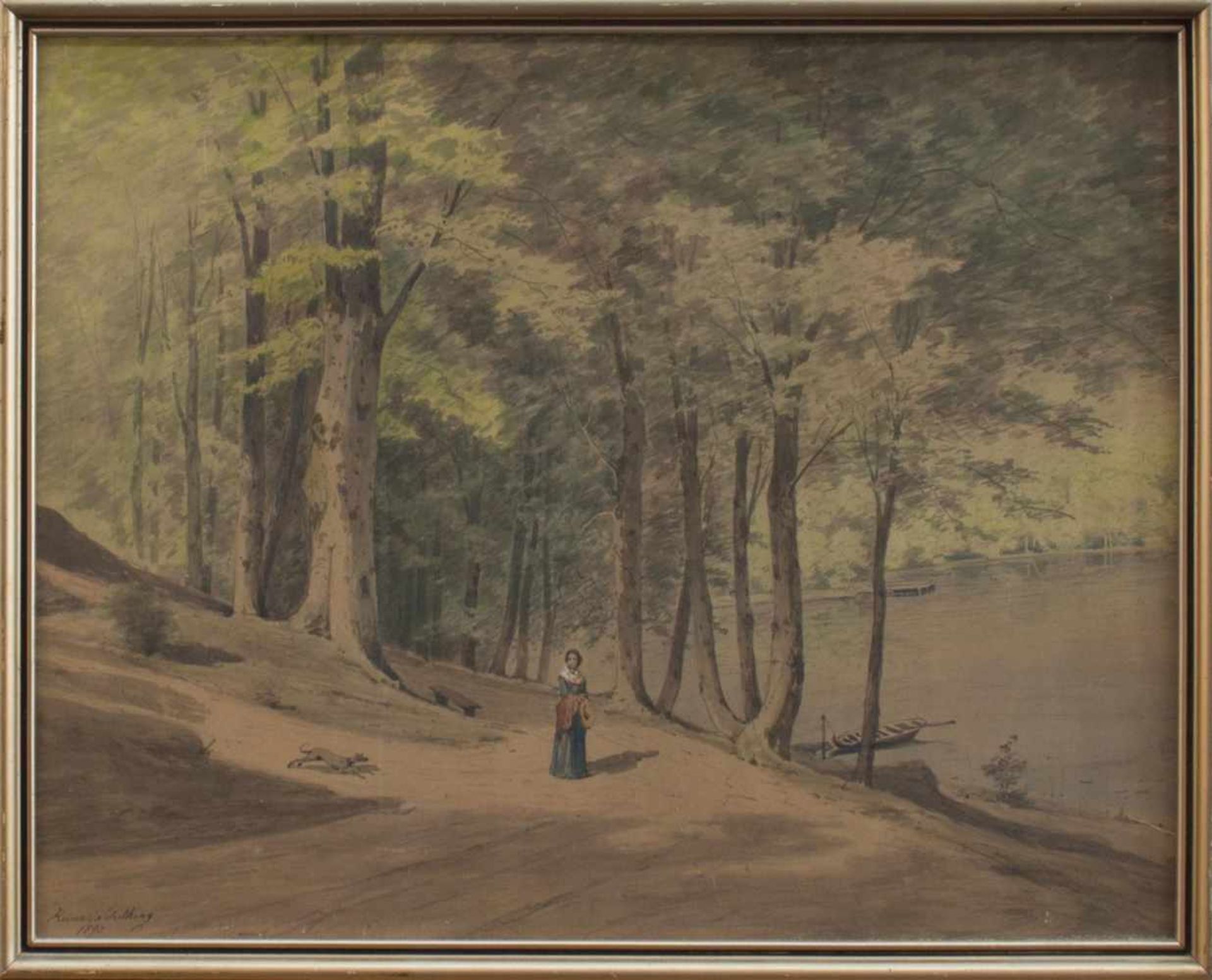 Heinrich Schilking(Warendorf 1815 - 1895 Düsseldorf, deutscher Maler, Std. a.d. Düsseldorfer u.