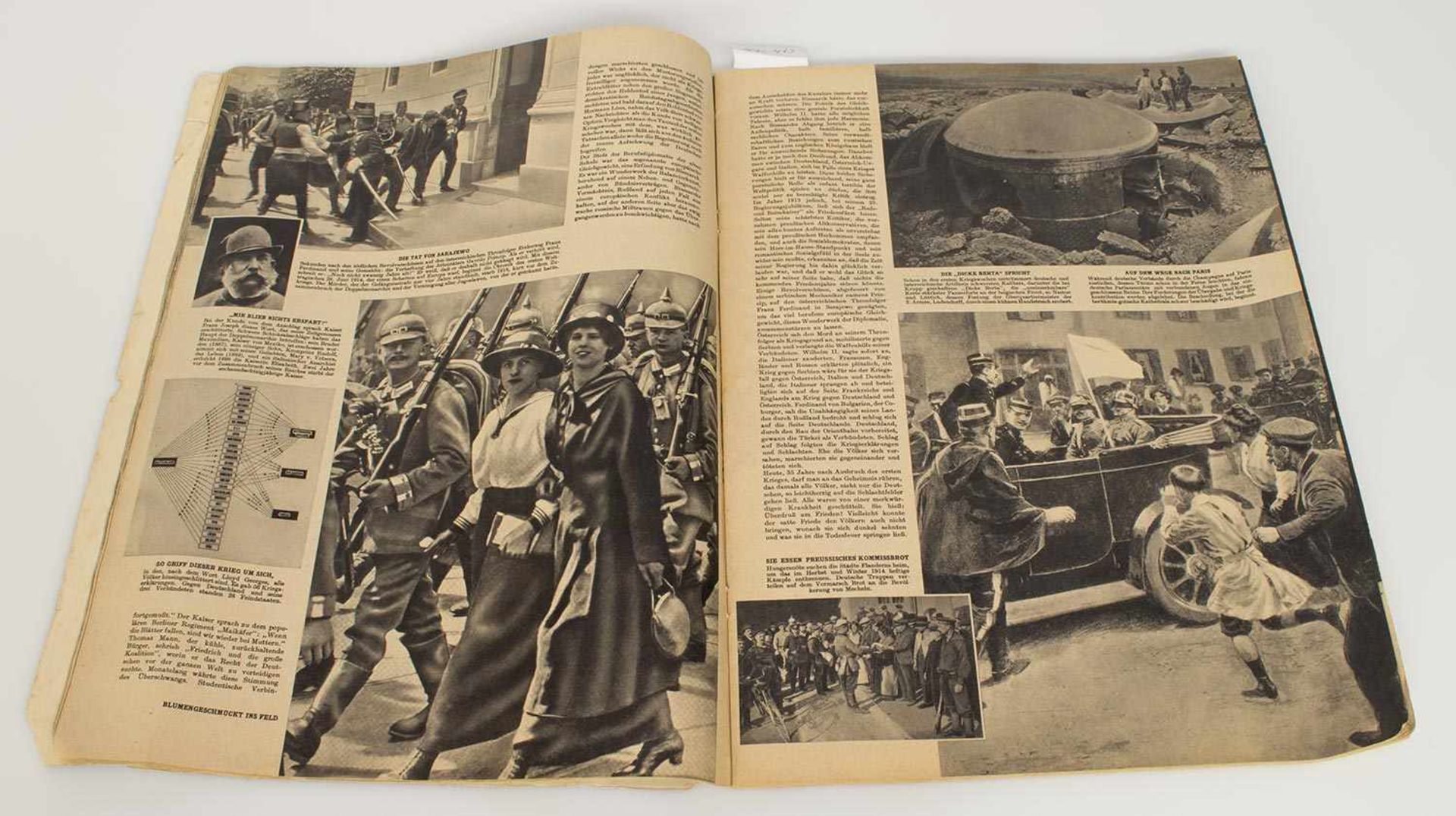 Quick„Quick Sonderheft zur Halbjahrhundertwende 1900 - 1950“ - 50 Jahre Weltgeschehen, Martena & - Image 2 of 2