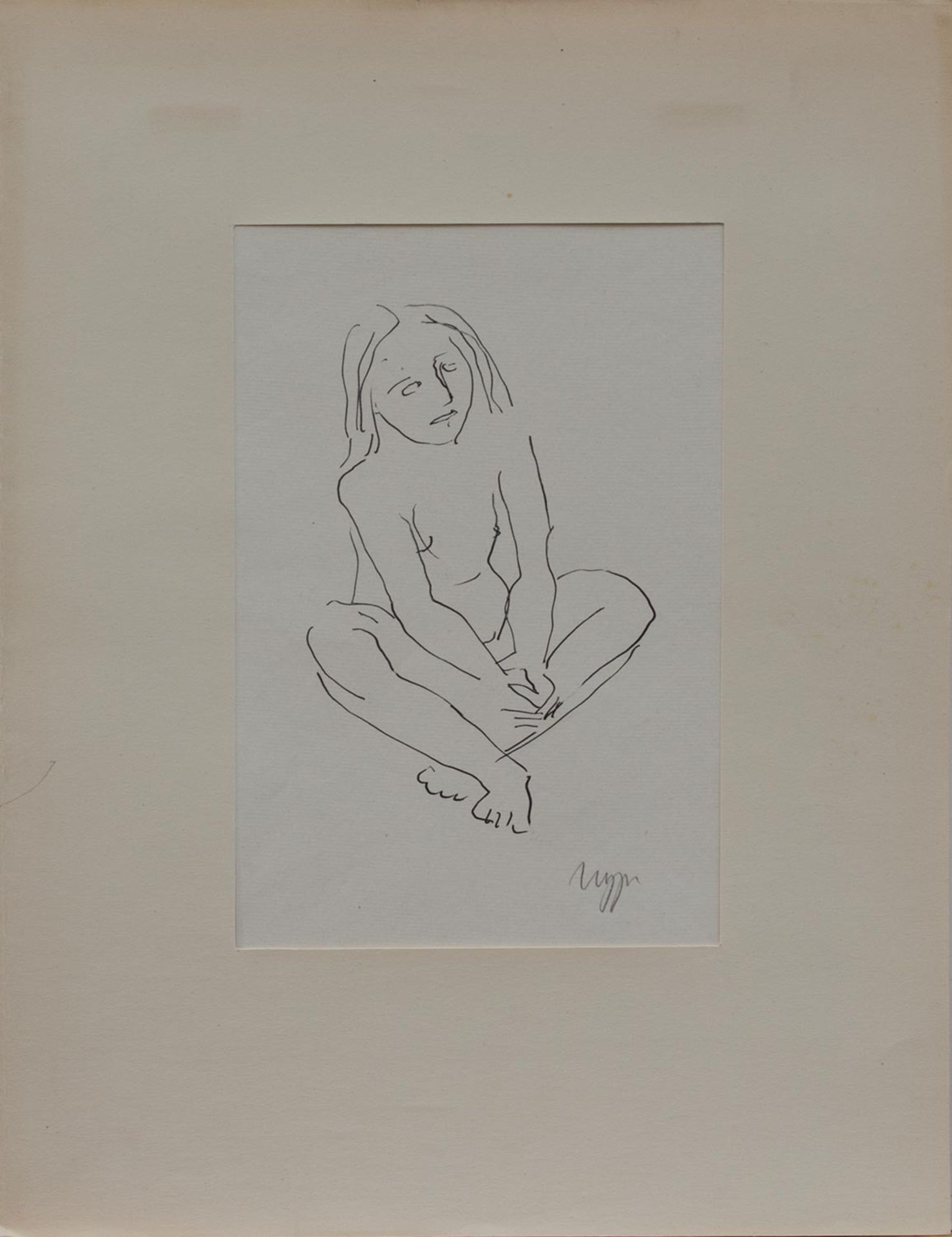 Ugge Eugen Bärtle(Tübingen 1907 - 1990 ebenda, deutscher Bildhauer, Grafiker u. Poet, Std. d.