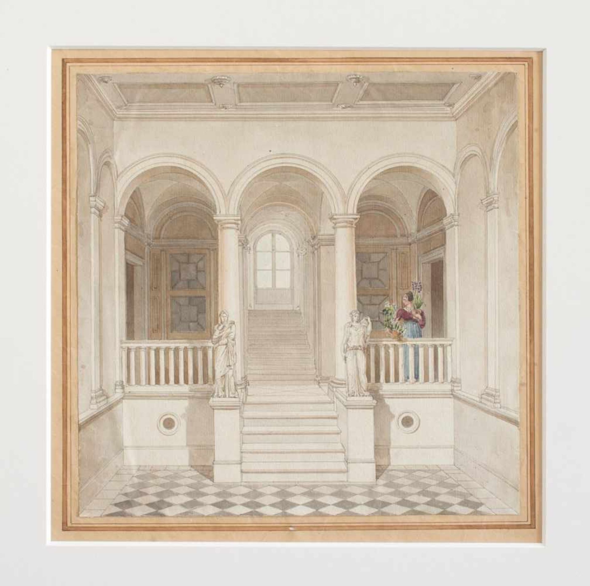 Ferdinand von Arnim(Treptow 1814 - 1866 Berlin, deutscher Architekt u. preußischer Baubeamter,