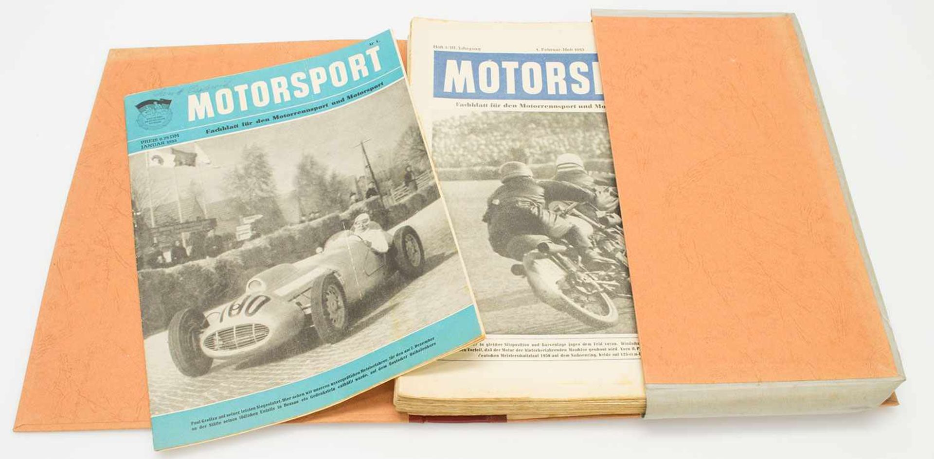 Illustrierter MotorsportFachblatt für den Motorrennsport und Motorsport, kompletter Jahrgang 1953, - Image 2 of 2