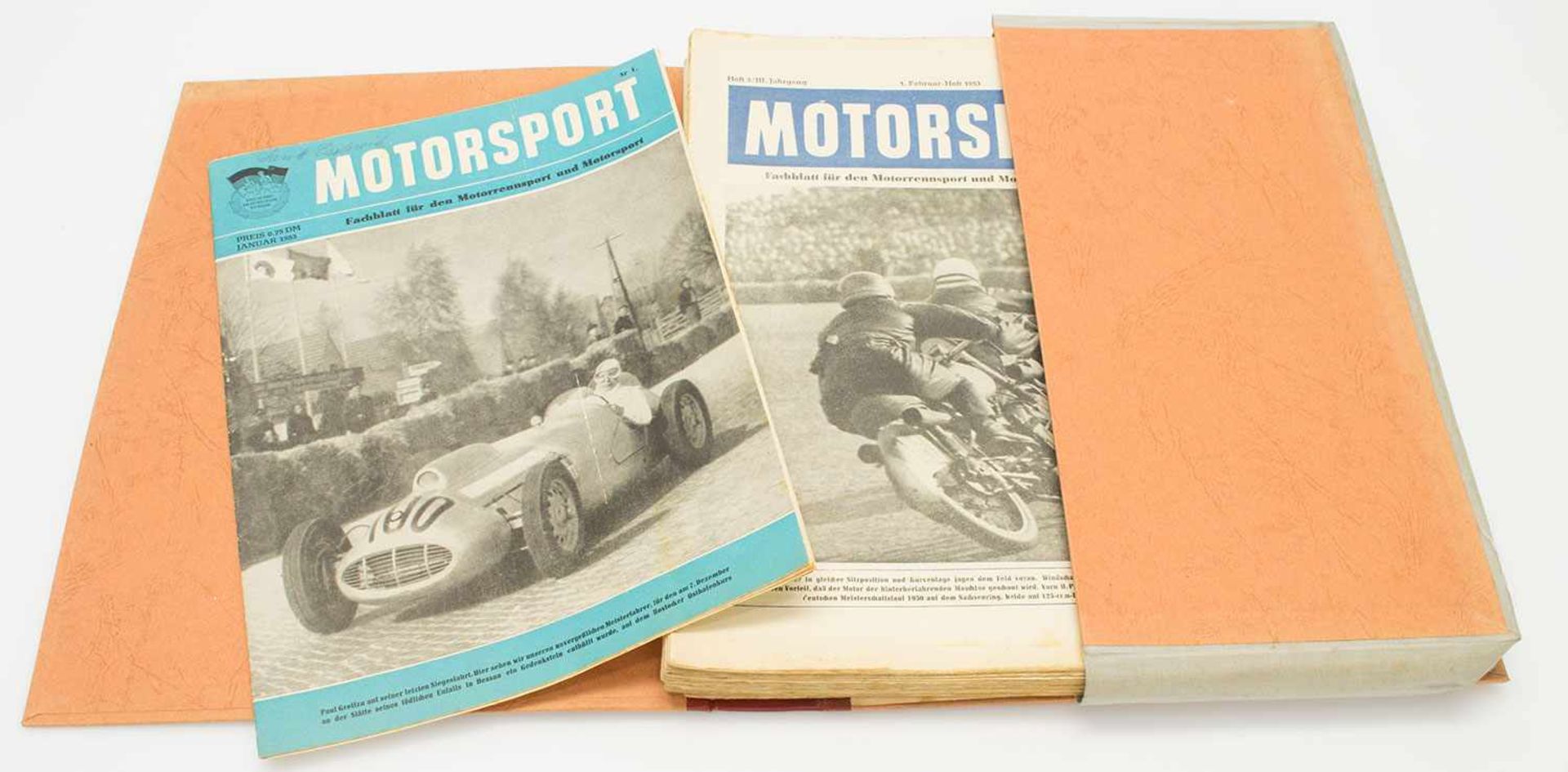 Illustrierter MotorsportFachblatt für den Motorrennsport und Motorsport, kompletter Jahrgang 1953, - Bild 2 aus 2