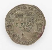 30 StüverNiederlande Utrecht 1689, Wappen, Silber, ss