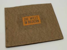Zigarettenbilderalbum„Die Welt in Bildern“ Album Nr. 2, Jasmati & Constantin Zigaretten, komplett