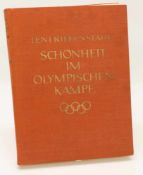 Leni Riefenstahl„Schönheit im olympischen Kampf“, Deutscher Verlag Berlin 1937, 280 S., mit