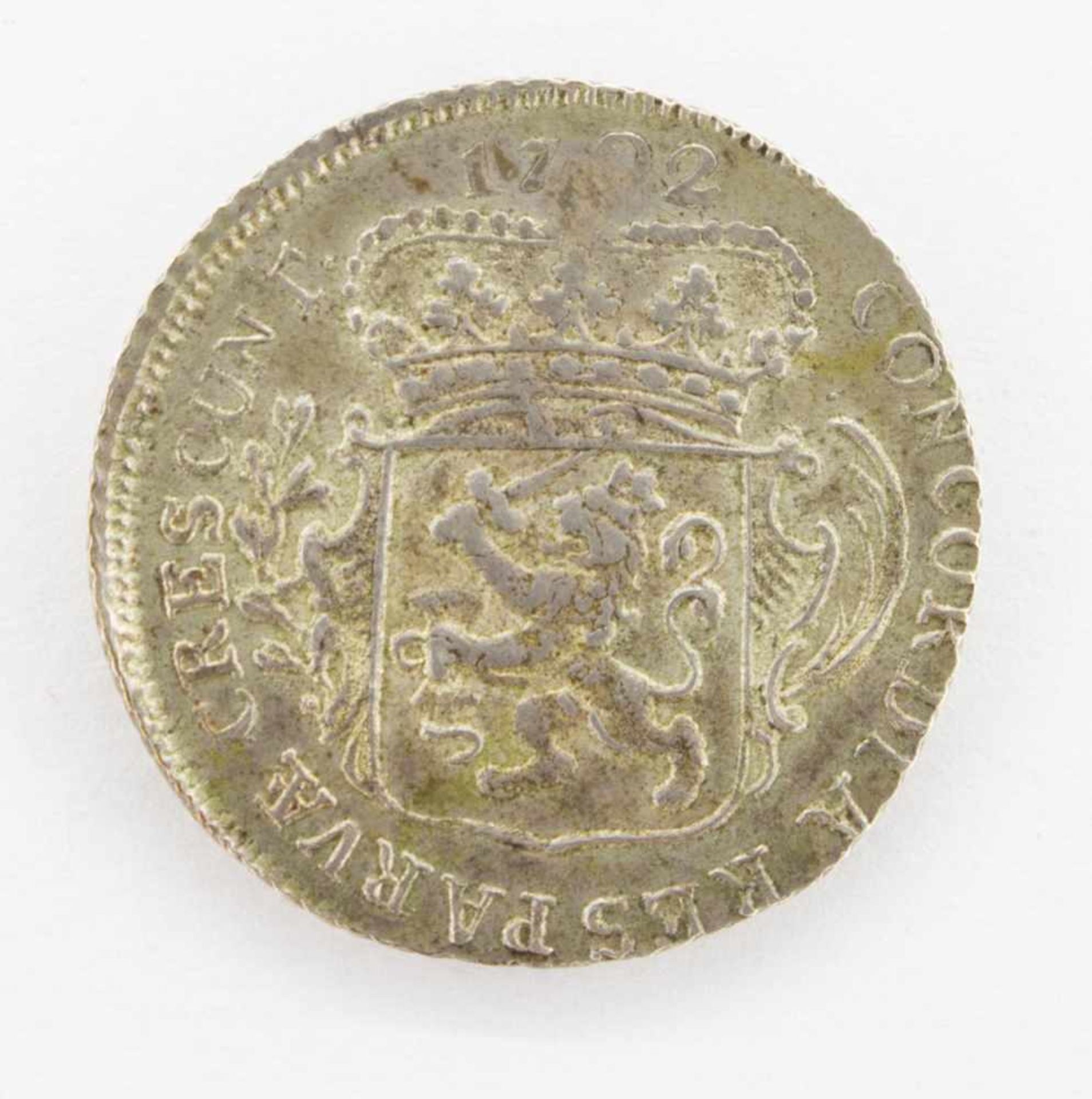 1/4 DukatenZeeland/ Niederlande 1782, Silber, vzgl., G. 7,14g - Bild 2 aus 2