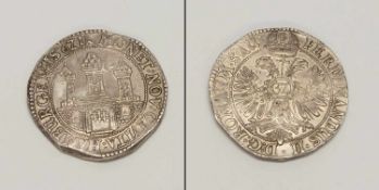 TalerHamburg 1621, Stadttor, Silber