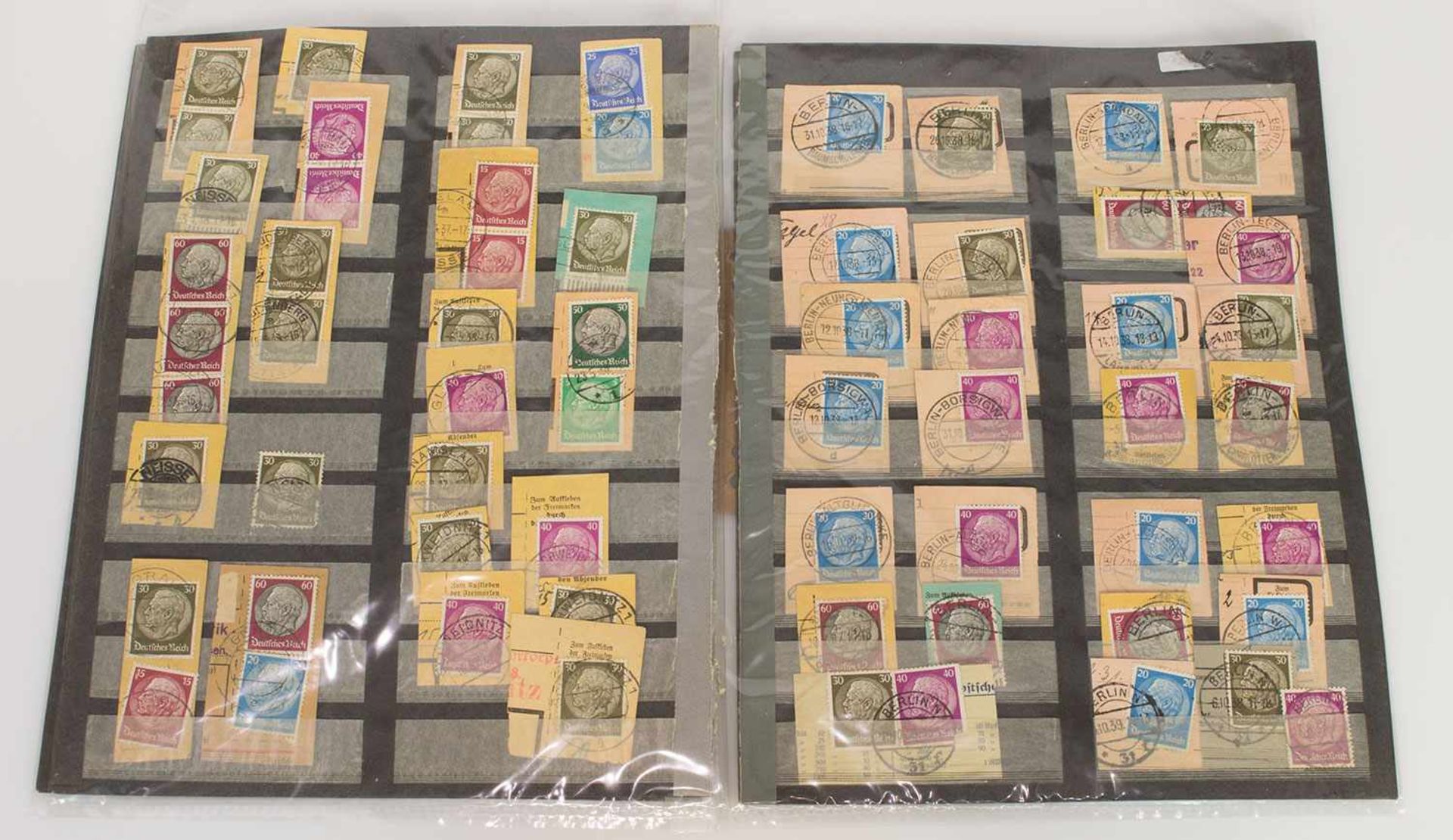 StempelsammlungDeutsches Reich, Paketkartenabschnitte d. 30er Jahre - Bild 3 aus 5
