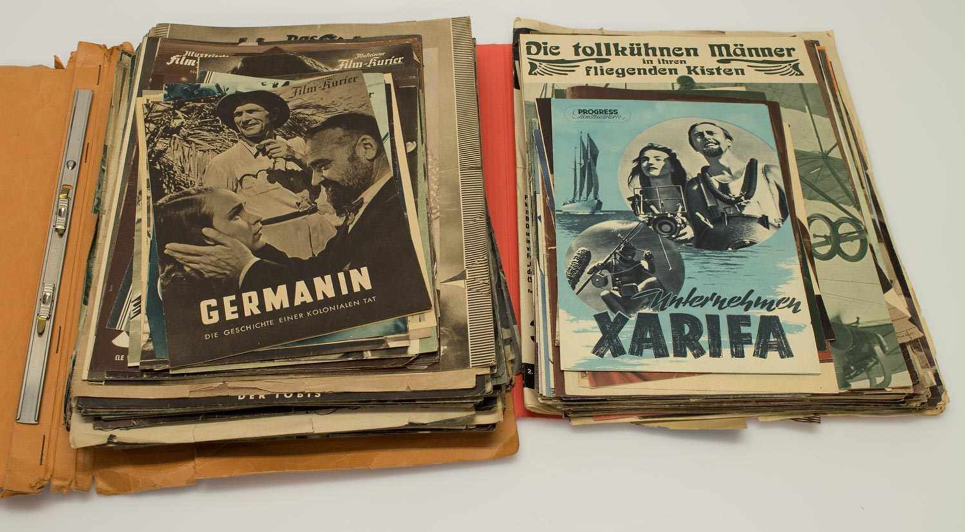 Lot Programmhefte/ Filmprogramme130 x Illustrierter Film-Kurier 1940er Jahre, 80 x Progress-Film
