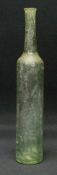 SoleflascheLüneburger Saline, 17. Jh., mundgeblasenes Klarglas mit großem Bodenabriß, H. 34,5 cm