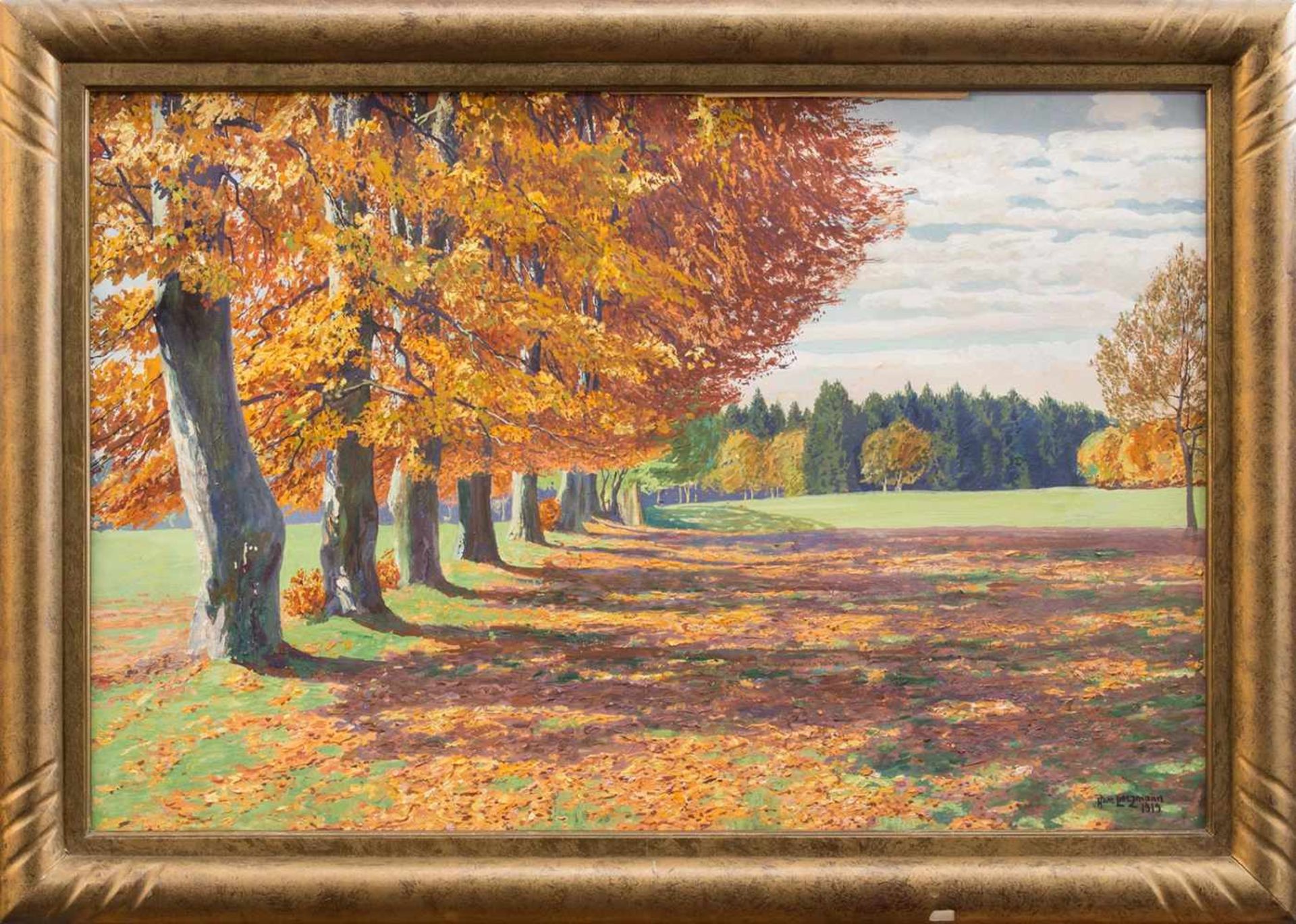 Hans Lietzmann(Berlin 1872 - 1955 Torbole, deutscher Maler u. Zeichner, Std. a.d. KA Berlin, lebte