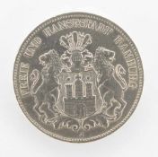 5 MarkHamburg 1903 J, Stadtwappen, Silber, ss-vzgl.