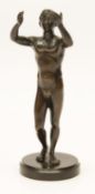 Unbekannt(österreichischer Bildhauer der 1. Hälfte des 20. Jh.)SonnenanbeterBronze, H. 14 cm,