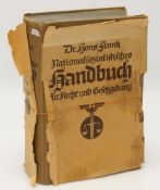 Dr. Hans Frank„Nationalsozialistisches Handbuch für Recht und Gestzgebung“, Zentralverlag der NSDAP/