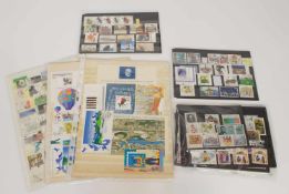 Konvolut BriefmarkenBRD postfrisch u. gestempelt, ca. 1968 - 2010