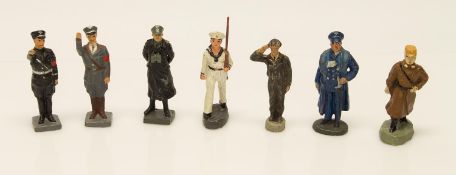 Massefiguren7 Massefiguren, Uniformträger III. Reich, wohl spätere Nachgüsse